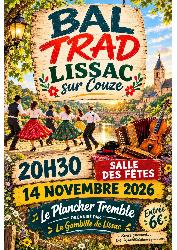 BAL TRAD avec Le Plancher Tremble - Lissac-sur-Couze