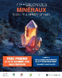 41e Salon des Min&eacute;raux, Fossiles et Pierres Gemmes - Nice