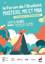 Le Forum de l&rsquo;Etudiant masters, mast&egrave;res sp&eacute;cialis&eacute;s et MBA, en France - Rennes