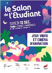 Le Salon  jeux vid&eacute;o et cin&eacute;ma d'animation.  - Paris