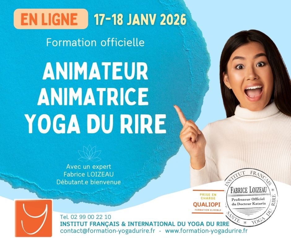 Animateur-trice de yoga du rire en ligne - Rennes