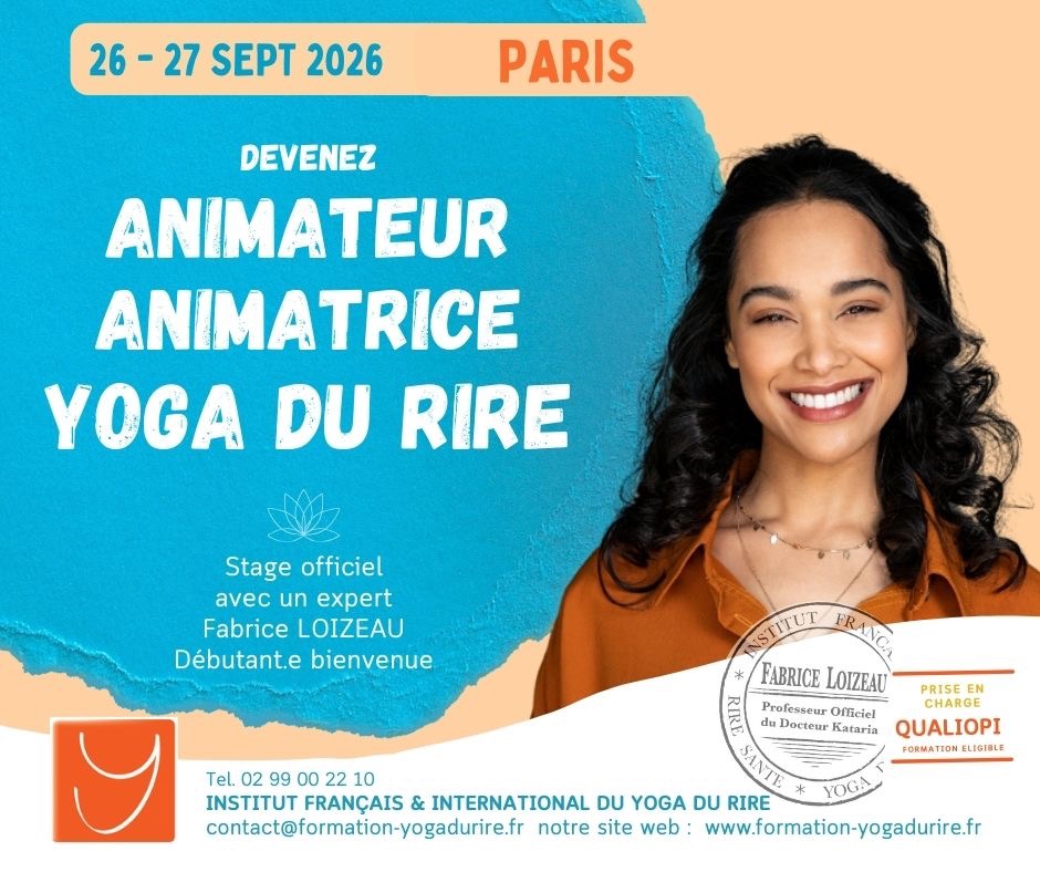 Animateur-trice de yoga du rire &agrave; Paris - Paris