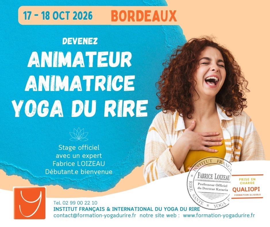 Animateur-trice de yoga du rire &agrave; Bordeaux - Bordeaux