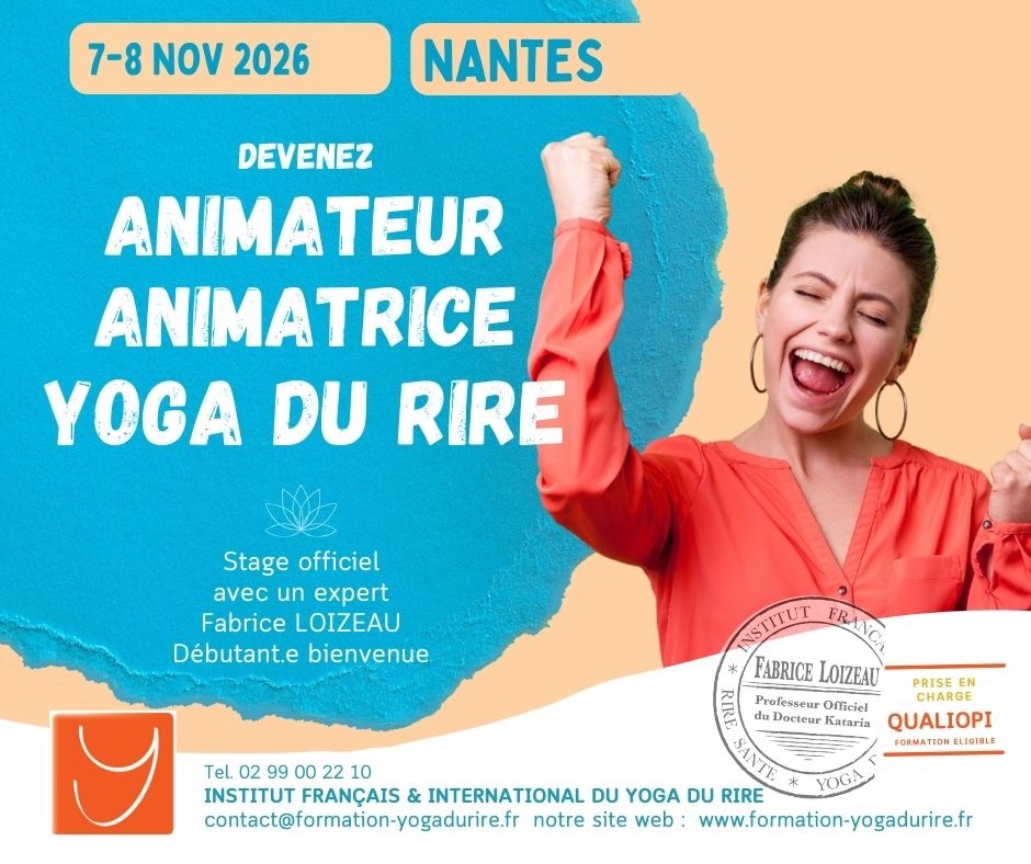 Animateur-trice de yoga du rire &agrave; Nantes - Nantes