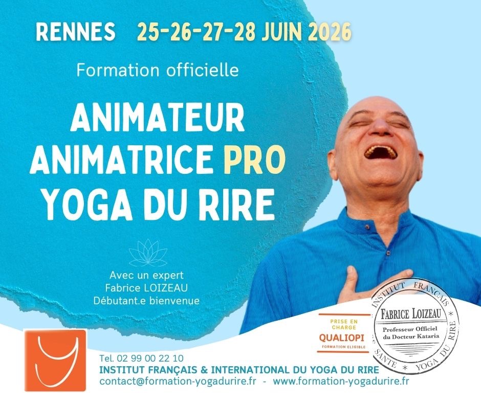 Animateur-trice PRO de yoga du rire &agrave; Rennes - Rennes