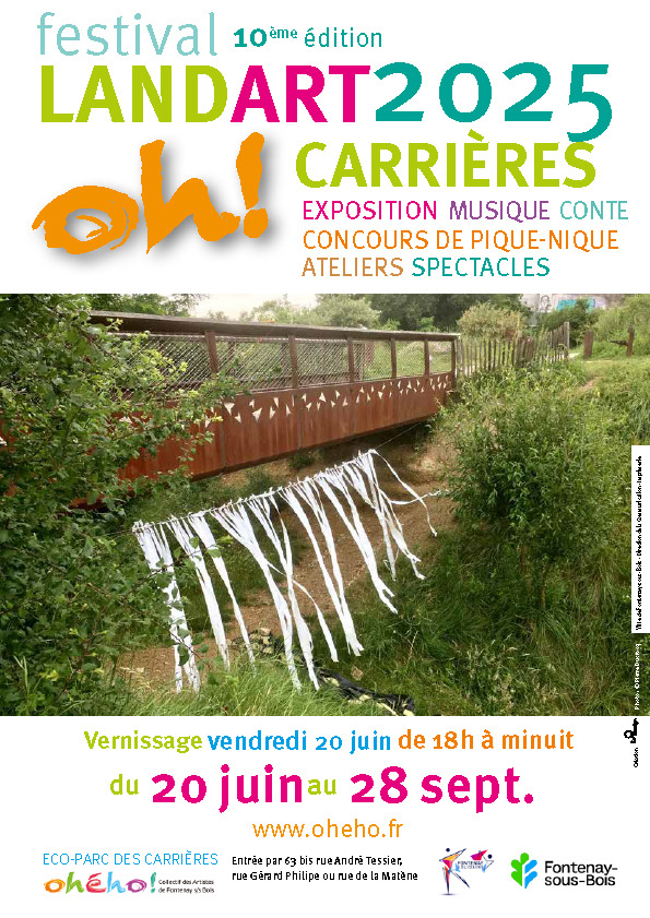 FESTIVAL LAND ART OH! CARRIERES - 10ème édition - Fontenay-sous-Bois