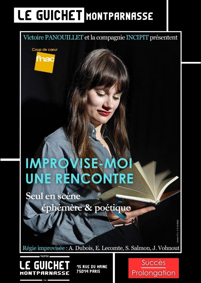 Improvise-moi une rencontre au Th&eacute;&acirc;tre du Guichet Montparnasse (Impro) - Paris