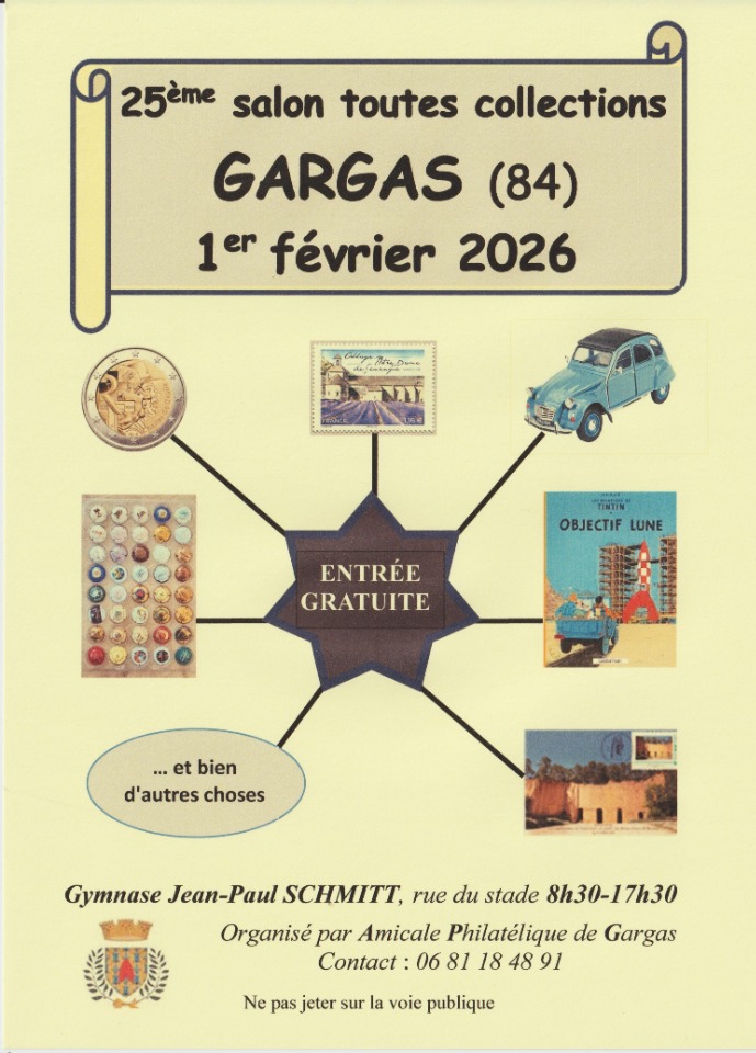 25&egrave;me salon toutes collections - Gargas