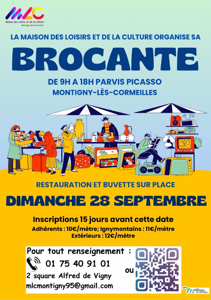 44 ème brocante d'automne - Montigny-lès-Cormeilles