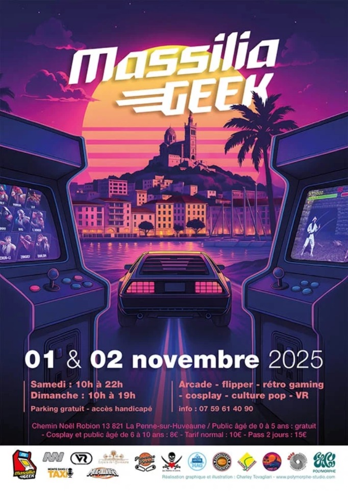 Massilia Geek 2025 / Penne-sur-Huveaune (13) du 1er au 2 Novembre 2025 - La Penne-sur-Huveaune