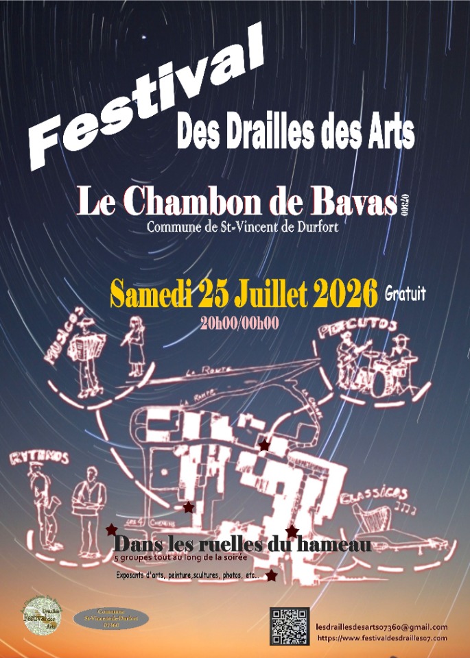 Festival des drailles des Arts - Saint-Vincent-de-Durfort