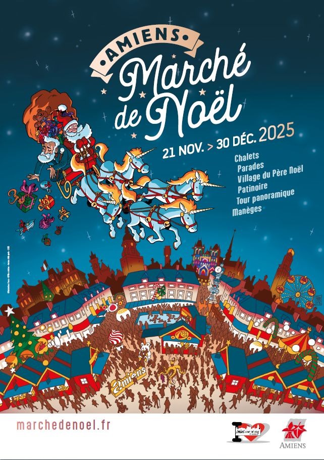 March&eacute; de No&euml;l d'Amiens 2025 - Amiens