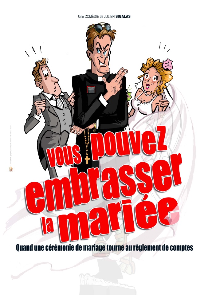 Vous pouvez embrasser la mari&eacute;e  - Saint-Gervais-les-Bains