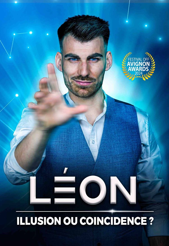 R&eacute;veillon - Spectacle L&eacute;on "Illusion ou Co&iuml;ncidence?" - Le Coteau