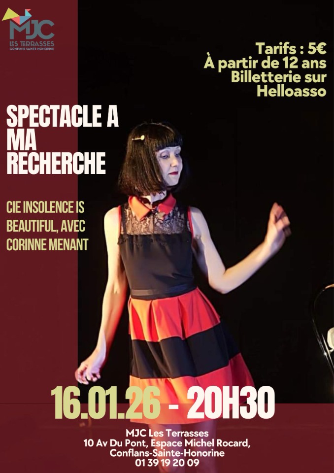 Spectacle A ma recherche - Conflans-Sainte-Honorine