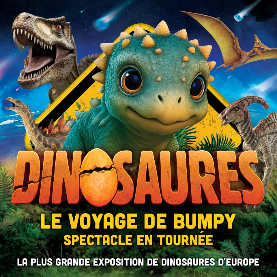 Dinosaures&nbsp;: Le voyage de Bumpy&reg;, l'exposition-spectacle - Montpellier - Pérols