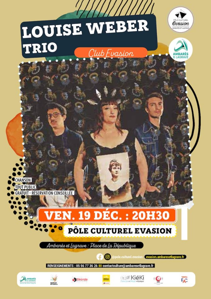 Louise Weber Trio - Ambarès-et-Lagrave