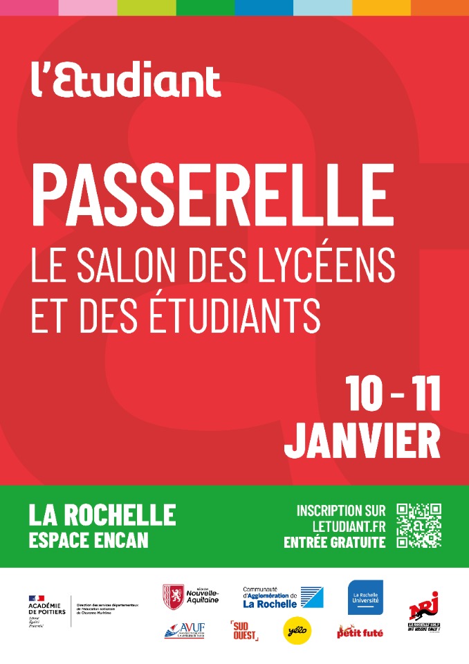 Le Salon Passerelle&nbsp;: salon des lyc&eacute;ens et des &eacute;tudiants &agrave; La Rochelle - La Rochelle