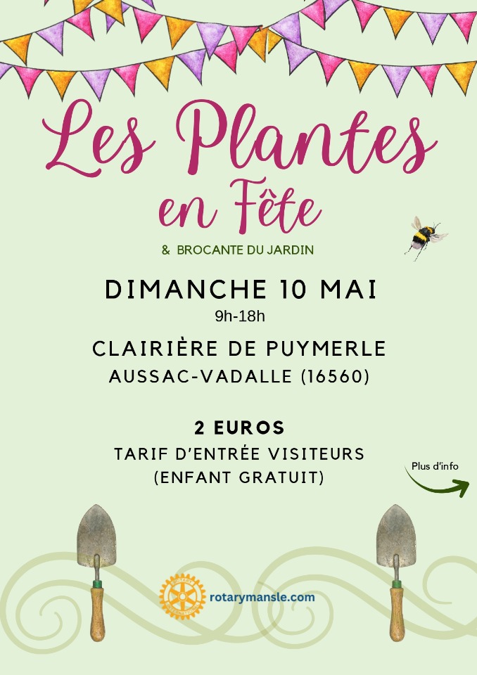 Les plantes en f&ecirc;te - Aussac-Vadalle