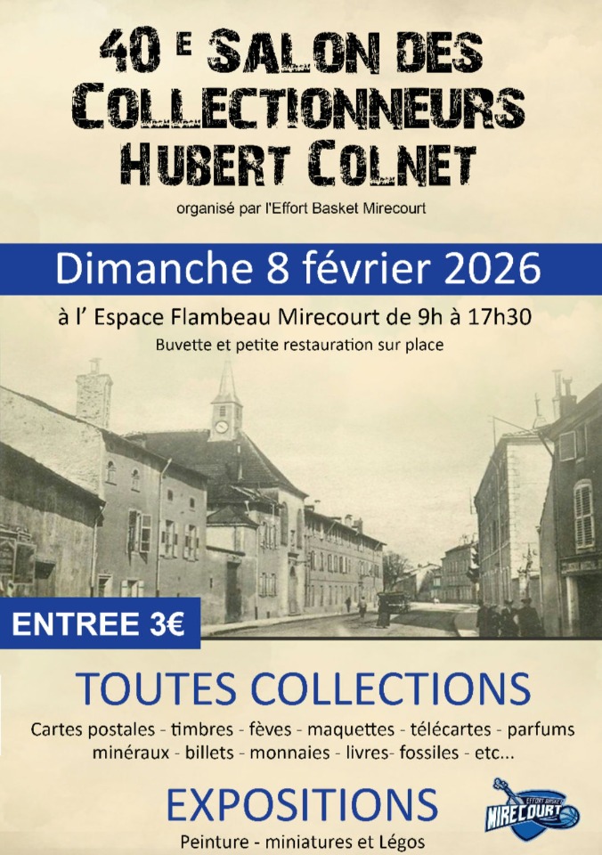 40 &deg; Salon des Collectionneurs - Mirecourt