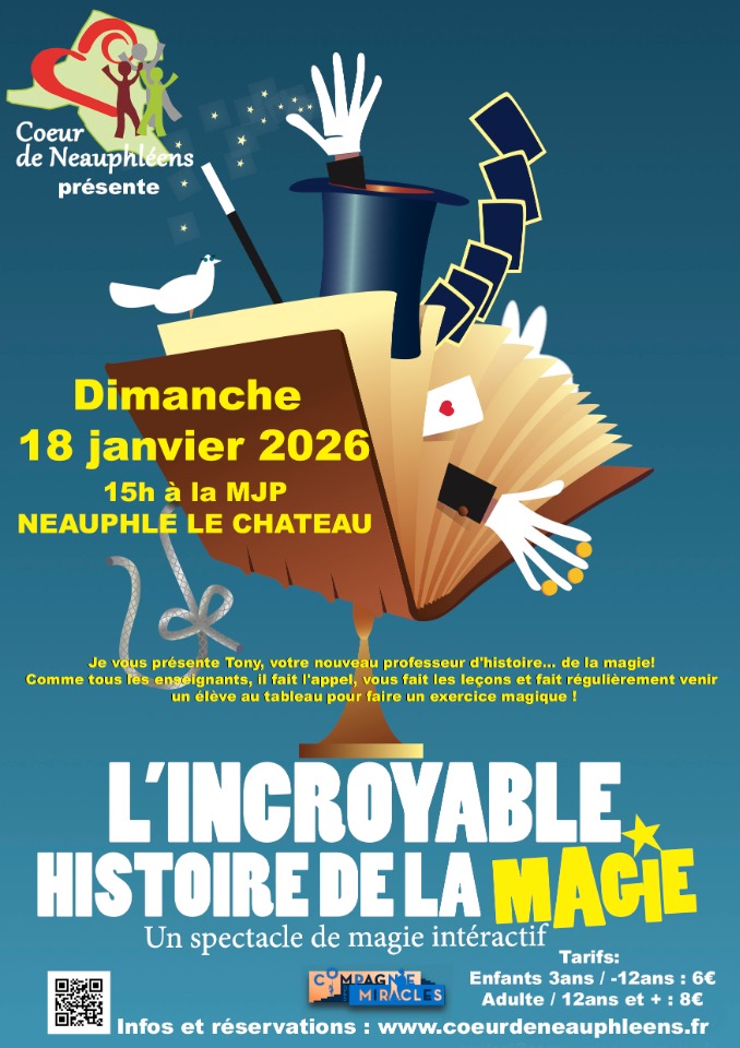 L'incroyable histoire de la magie - Neauphle-le-Château