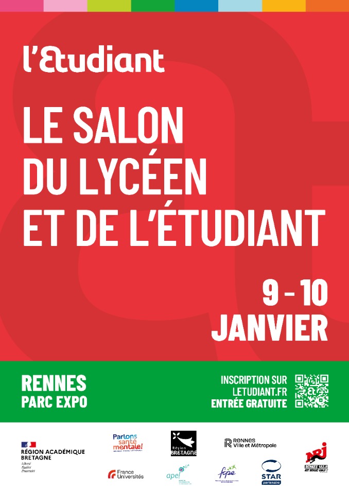 Le Salon du lyc&eacute;en et de l&rsquo;&eacute;tudiant &agrave; Rennes - Bruz
