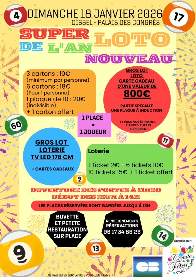Super Loto de l'An Nouveau - Oissel