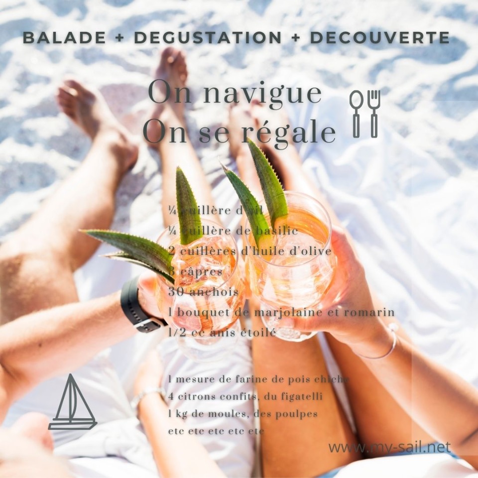 Mini-croisi&egrave;re gourmande en voilier Guadeloupe - Grand-Bourg