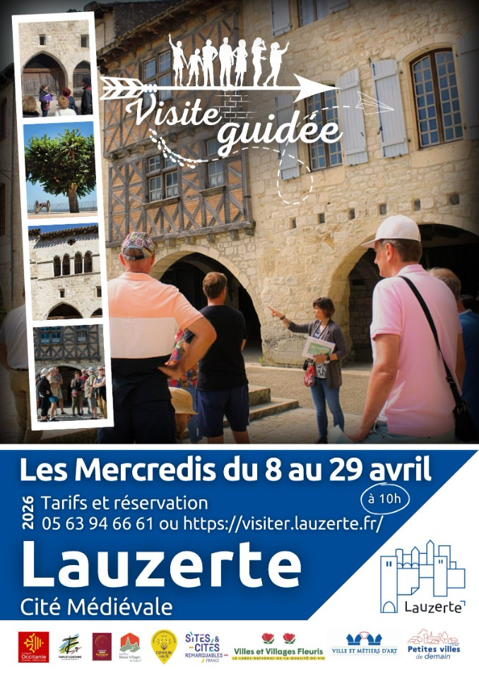 Visite guid&eacute;e&nbsp;: les Incontournables de la cit&eacute; m&eacute;di&eacute;vale - Lauzerte