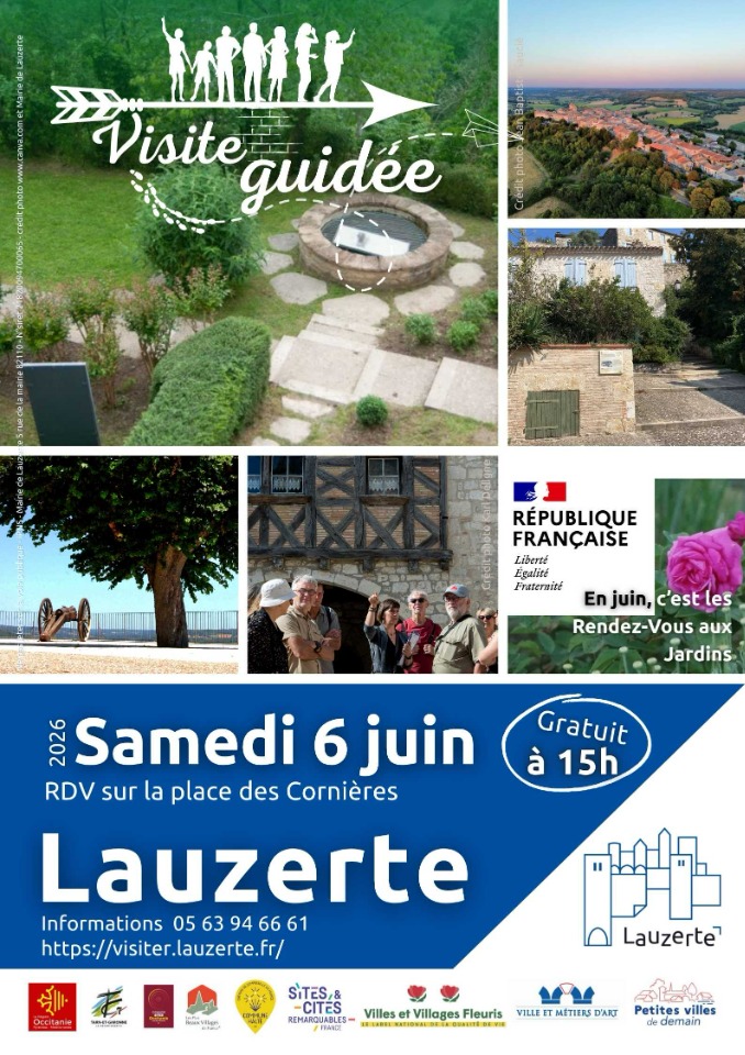 Visite th&eacute;matique dans le cadre des Rendez-vous aux Jardins  - Lauzerte