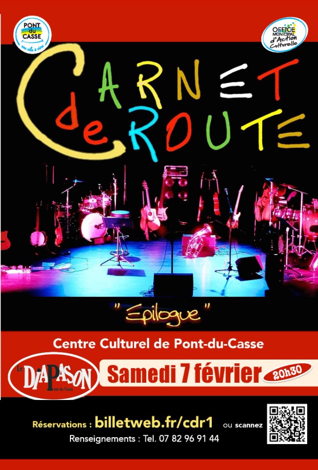 Concert "Carnet de Route" - Pont-du-Casse