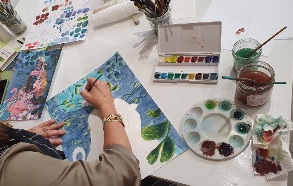 Stage Dessin Peinture Vacances Hiver - Semaine 2 - Roubaix