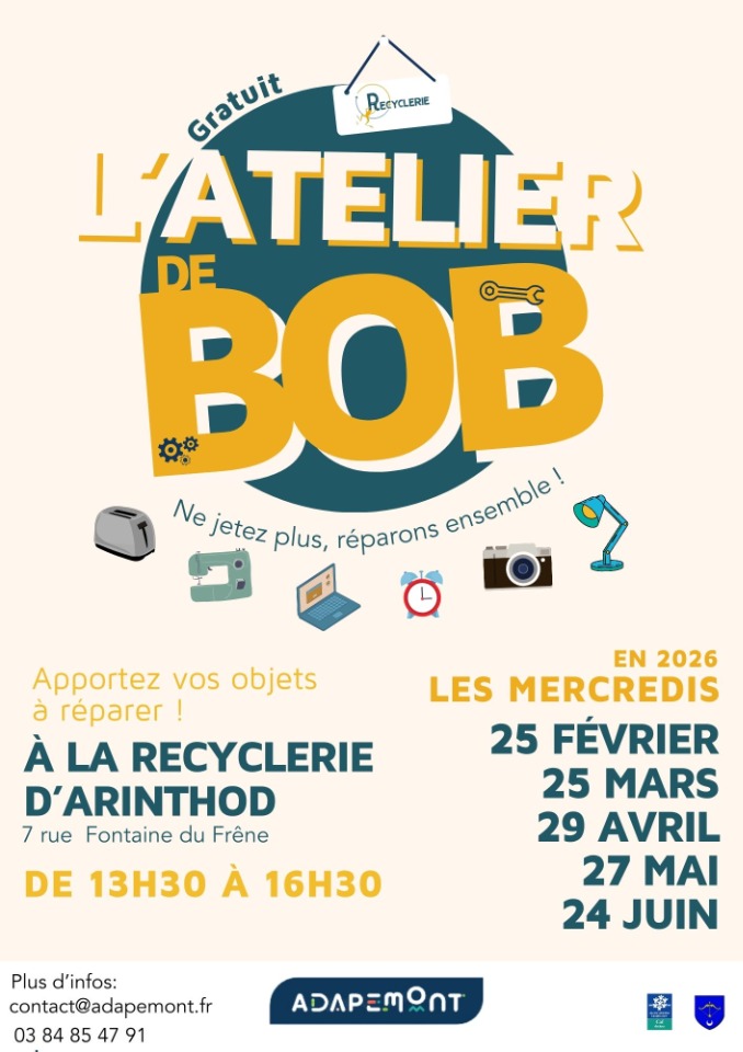 L'Atelier de Bob - Arinthod