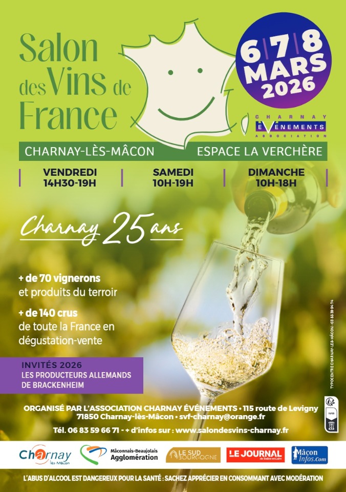 Salon des VIns de France - Charnay-L&egrave;s-M&acirc;con - Charnay-lès-Mâcon