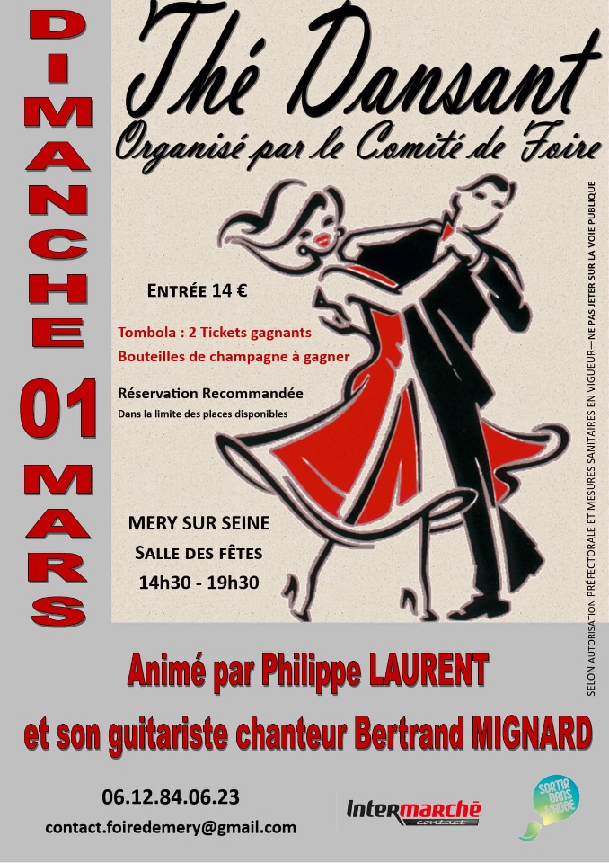 TH&Eacute; DANSANT - Méry-sur-Seine