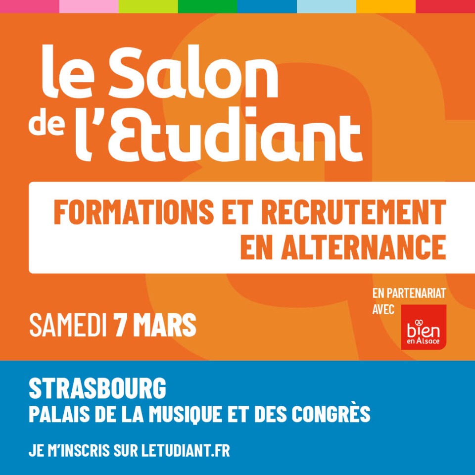 Le Salon formations et recrutement en alternance &agrave; Strasbourg - Strasbourg