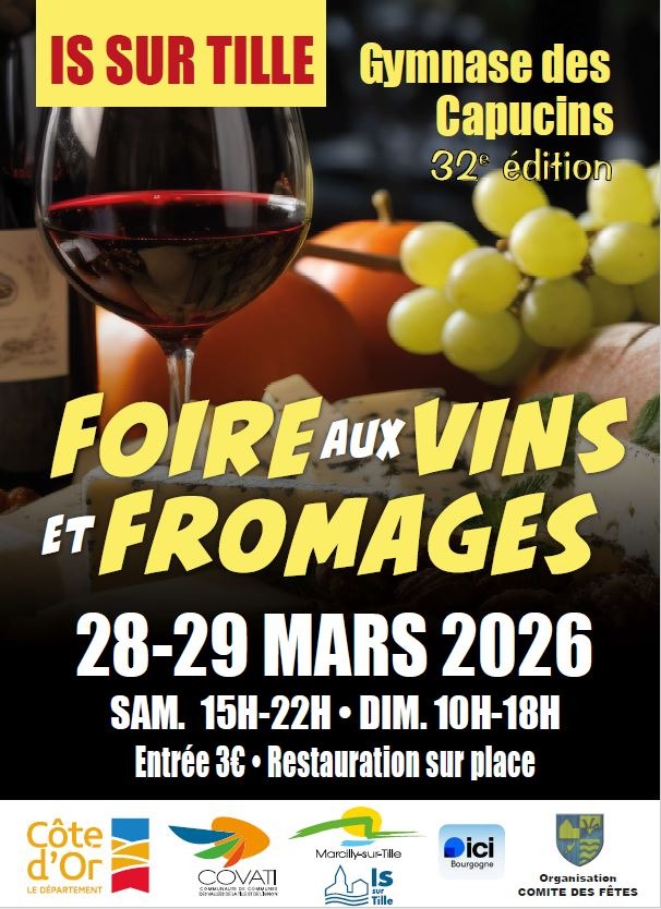 32&egrave;me Foire aux vins et fromages - Is-sur-Tille