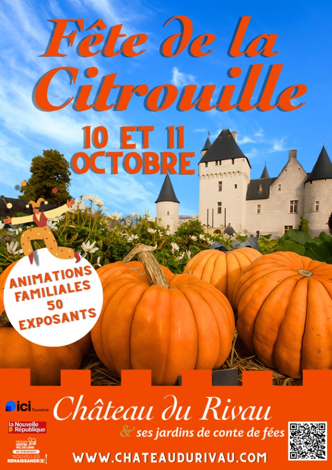 F&ecirc;te de la Citrouille et de l'Automne au Ch&acirc;teau du Rivau (37) - Lémeré