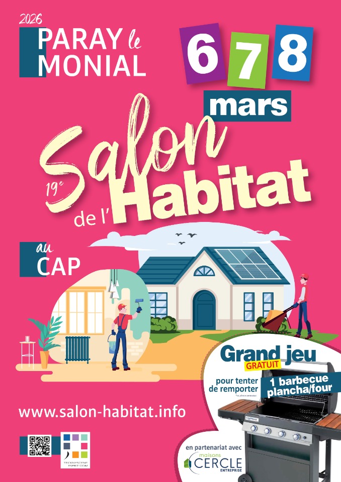 Salon de l&rsquo;habitat de Paray-le-Monial 2026 - Paray-le-Monial