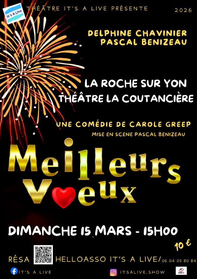 Th&eacute;&acirc;tre&nbsp;: MEILLEURS VOEUX - La Roche-sur-Yon