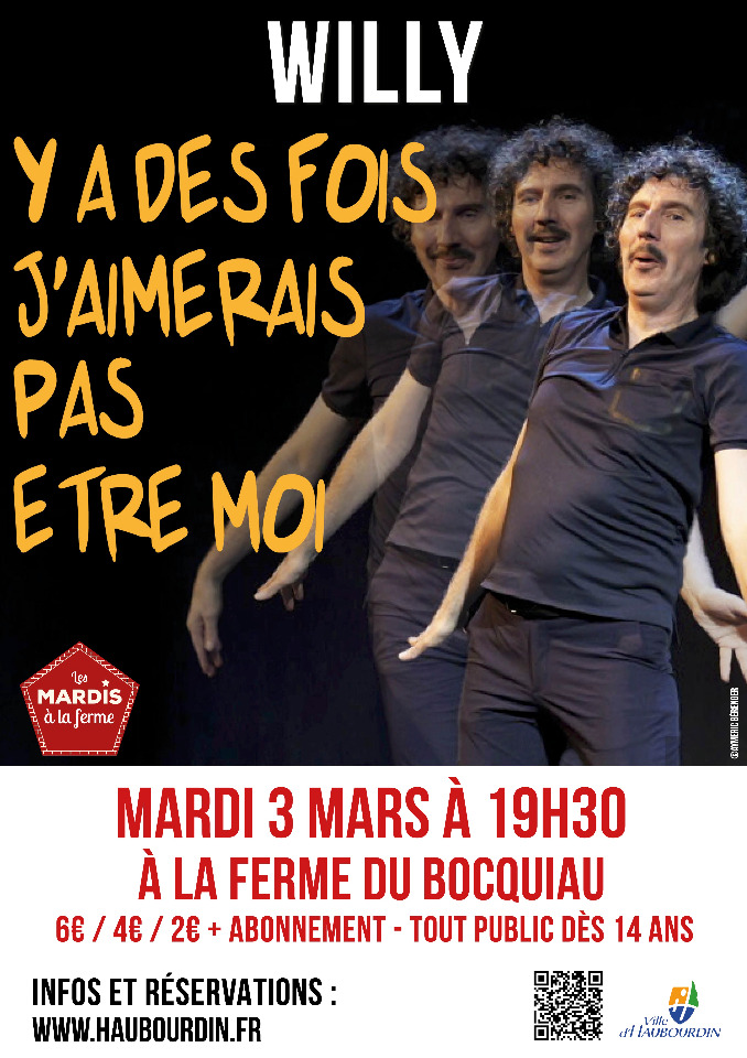Y a des fois j'aimerais pas &ecirc;tre moi - Willy Claeyssens - Haubourdin