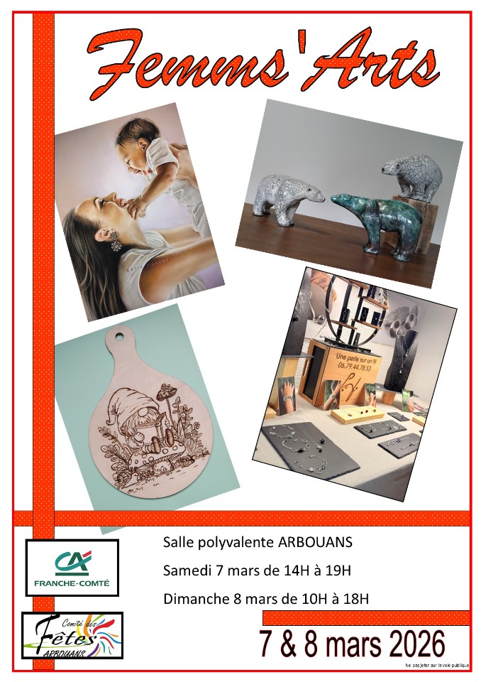Salon Femms'Arts - Arbouans