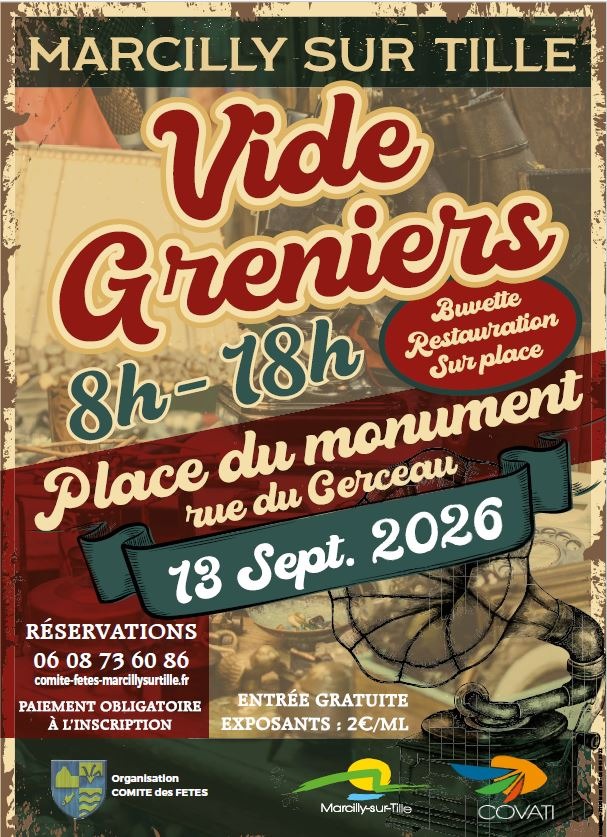 Vide-greniers - Marcilly-sur-Tille
