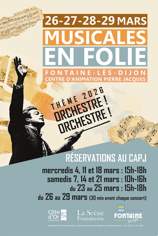 Musicales en Folie " Orchestre Orchestre " - Fontaine-lès-Dijon