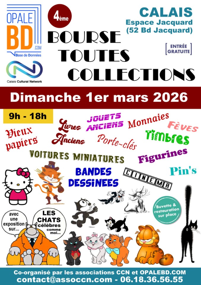 Bourse toutes collections - Calais