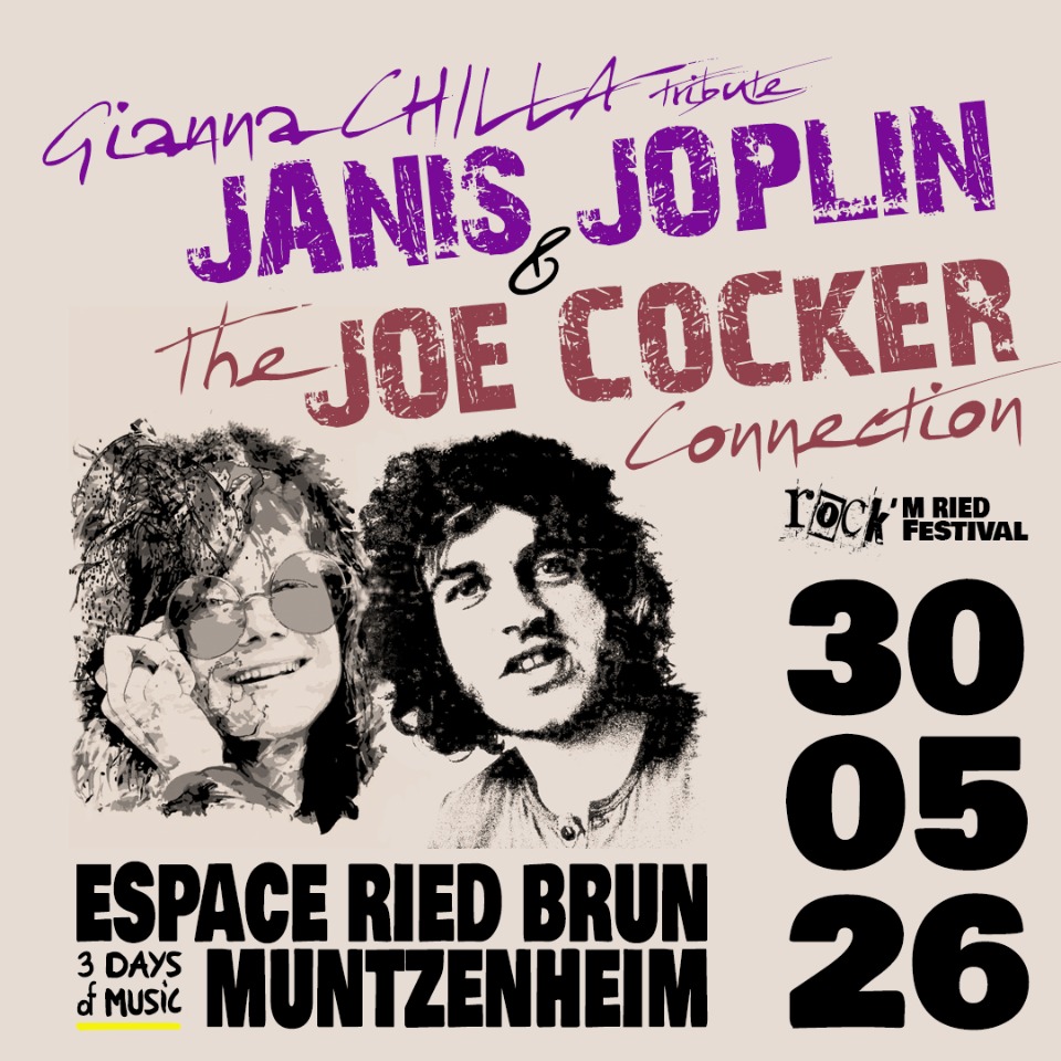 Gianna CHILLA The Voice of JANIS JOPLIN & The JOE COCKER Connection - Muntzenheim
