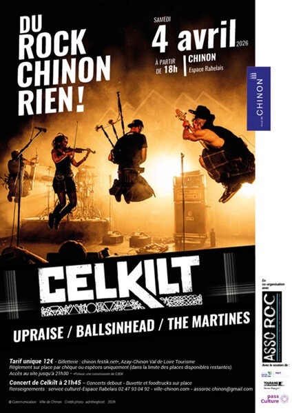 DU ROCK CHINON RIEN&nbsp;! - CELKILT - Chinon