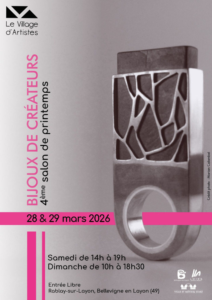 Salon &laquo; Bijoux de Cr&eacute;ateurs &raquo; au Village d&rsquo;Artistes &ndash; Rablay-sur-Layon - Rablay-sur-Layon