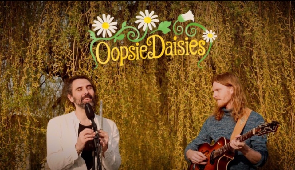 Oopsie Daisies Duo jazz-pop voix, guitare, fl&ucirc;te traversi&egrave;re - Grenoble