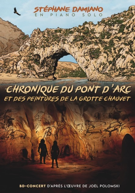 &laquo; Chronique du Pont d'Arc &raquo; spectacle BD-concert en trio - Grenoble